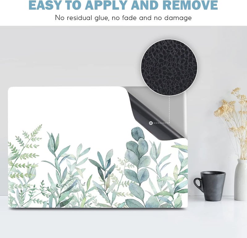 DINKY Laptop Skin Sticker Decal, 12" 13" 13.3" 14" 15" 15.4" 15.6 inch Laptop Universal Reusable Vinyl Skin Stickers Cover Art Decal Notebook PC Personalized Protector-Plants - Image 5